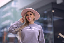 Load image into Gallery viewer, Jesus Loves Sinners Unisex Grey Sweatshirt Crewneck