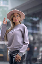 Load image into Gallery viewer, Jesus Loves Sinners Unisex Grey Sweatshirt Crewneck