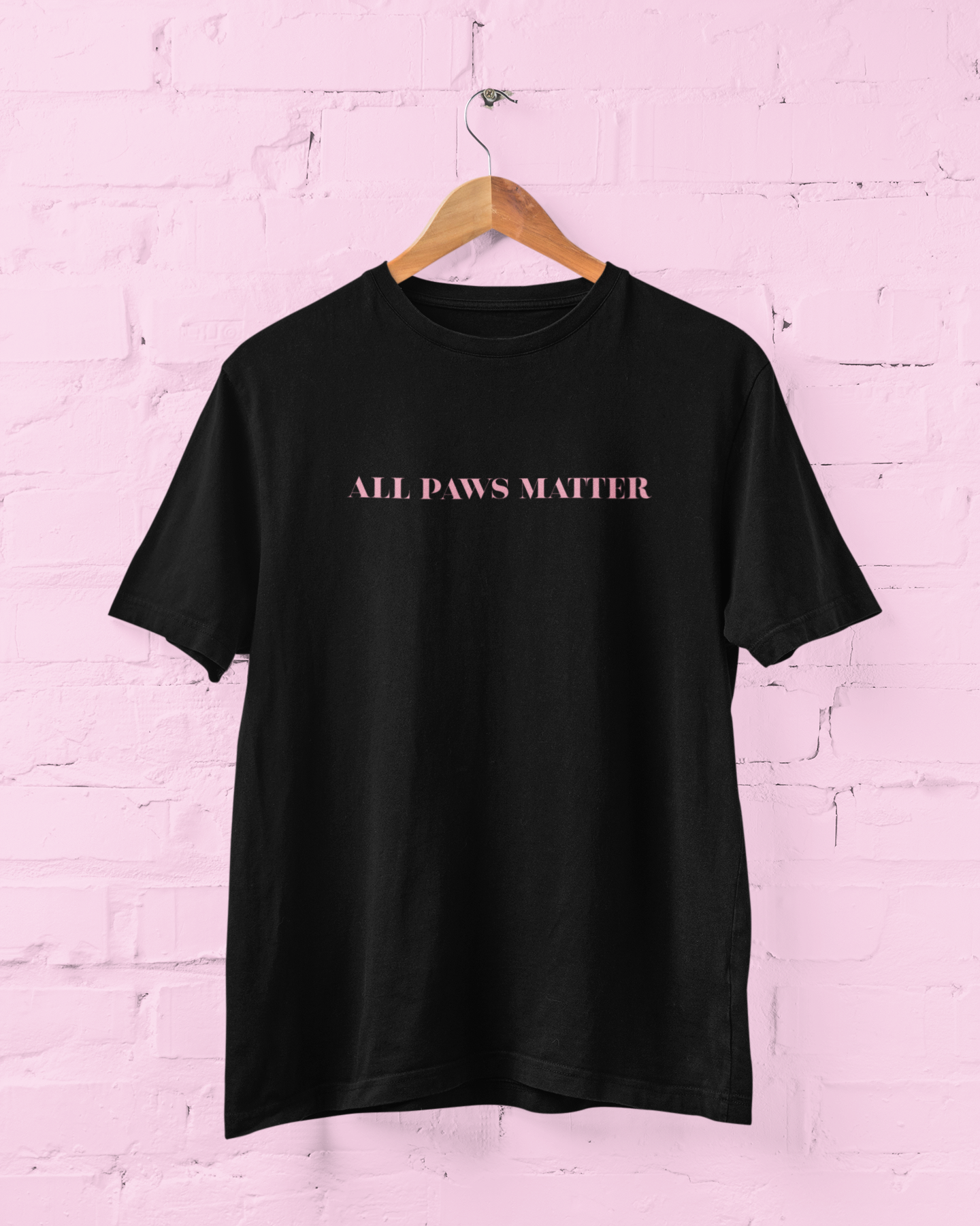 All Paws Matter Black Unisex T-Shirt – Heir of Heaven